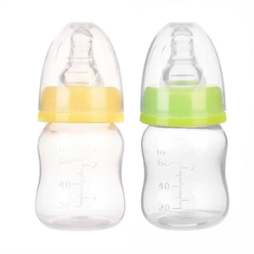 60ML Baby Newborn Mini Portable Feeding Nursing Bottle BPA Free Safe Infant Feeder Fruit Juice Milk