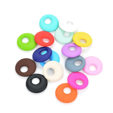 Teething Necklace Food Grade Silicone Baby Teething Toys For Pacifier