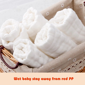 12-Ply Newborn Baby Diapers – Comfortable, Breathable Nappy Pants with Unisex Design, Household Pad, and Cotton Inserts (36x15cm)