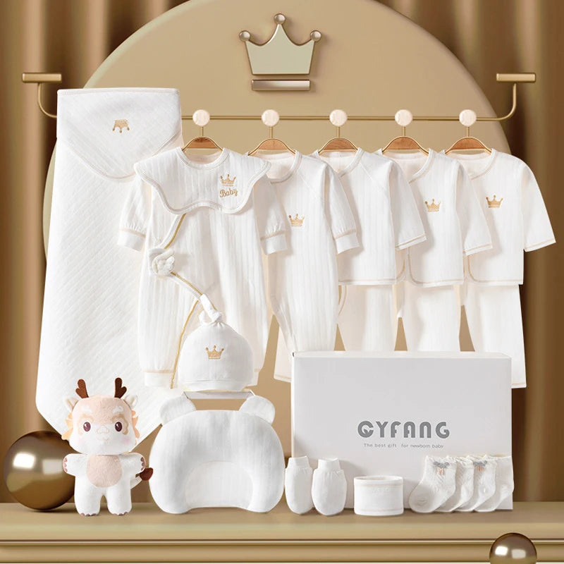 Newborn Baby Clothing 15/17/18/20 Pcs/0-3Months 100%Cotton Kids Clothes Suit Unise Infant Boys Girls Clothing Set Without Box