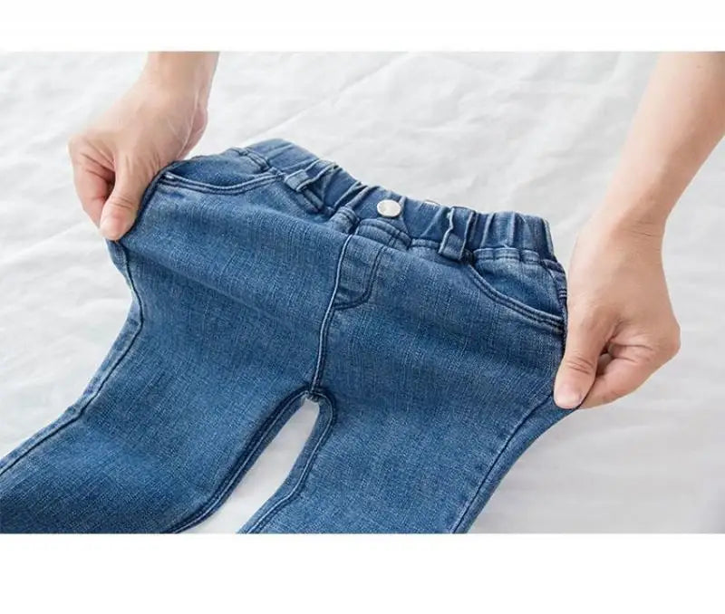 Kids Fleece-Lined Warm Jeans | Thick Denim Pants for Boys & Girls 18M-7Y