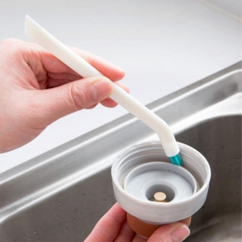 2-Piece Baby Bottle Cleaning Brush Set | Long Handle Narrow Gap Kitchen Brush
