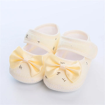 Baby Girl Shoes Newborn Baby girls sock Shoes Anti-Slip Soft Sole First Walkers Toddler Kids Cotton Baptism Shoes 3 6 9 Months