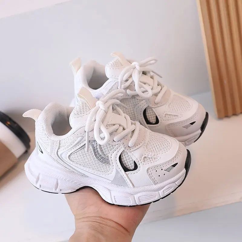 Kids Casual Sneakers | Boys & Girls Anti-Slip Running Walking Shoes Sizes 21-30