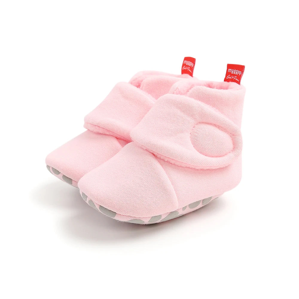 New Baby Socks Shoes Star Toddler First Walkers Booties Cotton Comfort Soft Anti-slip Warm Infant Baby Boy Girl Shoes