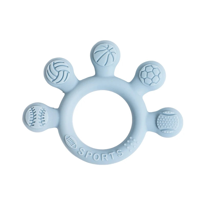 Silicone Teether Baby 0 12 Months
