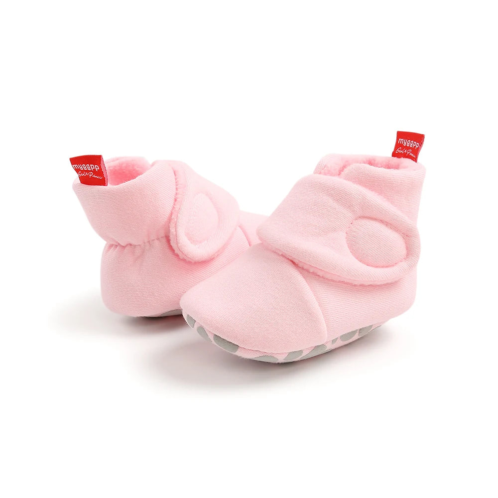 New Baby Socks Shoes Star Toddler First Walkers Booties Cotton Comfort Soft Anti-slip Warm Infant Baby Boy Girl Shoes