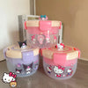 Sanrio Bento Box Kawaii Hello Kitty Portable Lunch