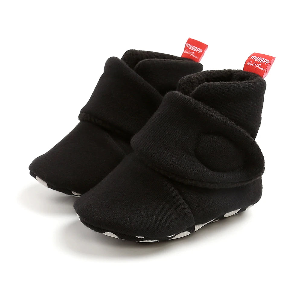 New Baby Socks Shoes Star Toddler First Walkers Booties Cotton Comfort Soft Anti-slip Warm Infant Baby Boy Girl Shoes