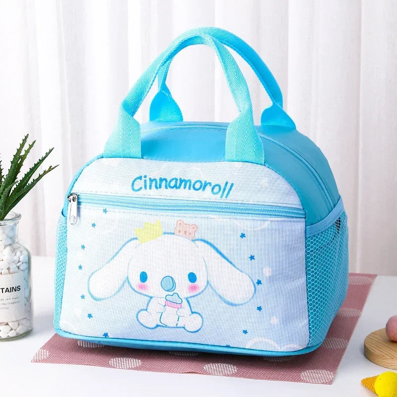 Sanrio Insulated Lunch Bag | Kuromi, Hello Kitty, My Melody & Cinnamoroll | Kids & Adults