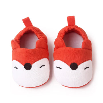 Baby Soft Cotton Shoes for Toddler Boys and Girls Colorful Options Cute Animal Design Shoes with Ears
