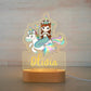 Personalized Children Animal Night Light Custom Name Acrylic Lamp Baby Kids Bedroom Decoration Neonate Birthday Christmas Gift