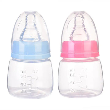 60ML Baby Newborn Mini Portable Feeding Nursing Bottle BPA Free Safe Infant  Feeder Fruit Juice Milk