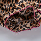 3 Pcs Set Baby Newborns 2025 Summer Cotton Short Sleeve Leopard Bodysuit High-heeled Shoes Christmas Ruffle Baby Girl Clothes Set