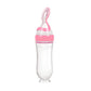 1 PC Safe Useful Silicone Baby Bottle With Spoon Food Supplement Rice Cereal Bottles Squeeze Spoon Milk Feeding Bottle Cup