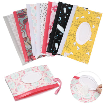 1Pc Baby Fashion Wipes Carrying Case Clutch and Clean Wet Wipes