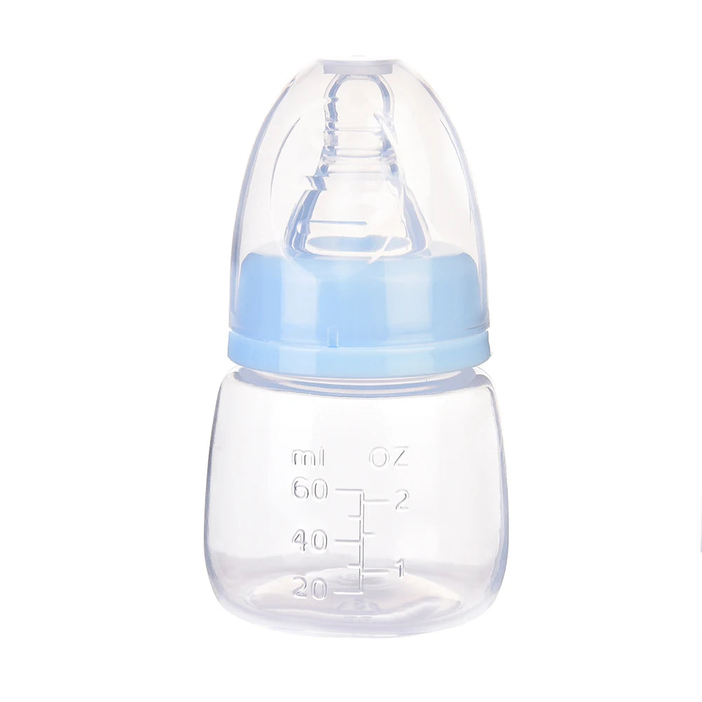 60ML Baby Newborn Mini Portable Feeding Nursing Bottle BPA Free Safe Infant  Feeder Fruit Juice Milk