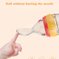 1 PC Safe Useful Silicone Baby Bottle With Spoon Food Supplement Rice Cereal Bottles Squeeze Spoon Milk Feeding Bottle Cup