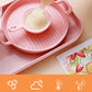 1 PC Safe Useful Silicone Baby Bottle With Spoon Food Supplement Rice Cereal Bottles Squeeze Spoon Milk Feeding Bottle Cup