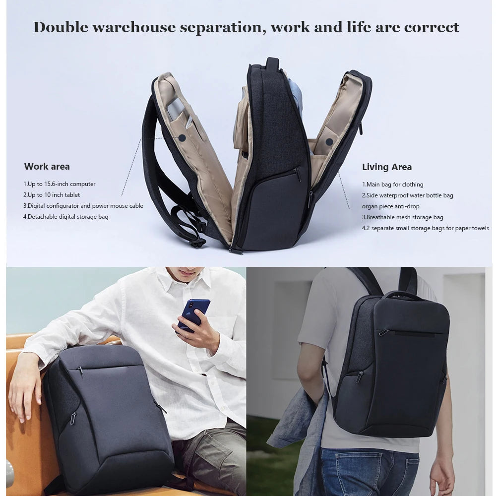 Xiaomi 26L Multi-Functional Business Backpack – Waterproof, Lightweight & Travel-Ready