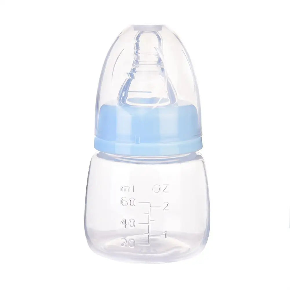 60ML Baby Newborn Mini Portable Feeding Nursing Bottle BPA Free Safe Infant  Feeder Fruit Juice Milk