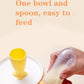 1 PC Safe Useful Silicone Baby Bottle With Spoon Food Supplement Rice Cereal Bottles Squeeze Spoon Milk Feeding Bottle Cup