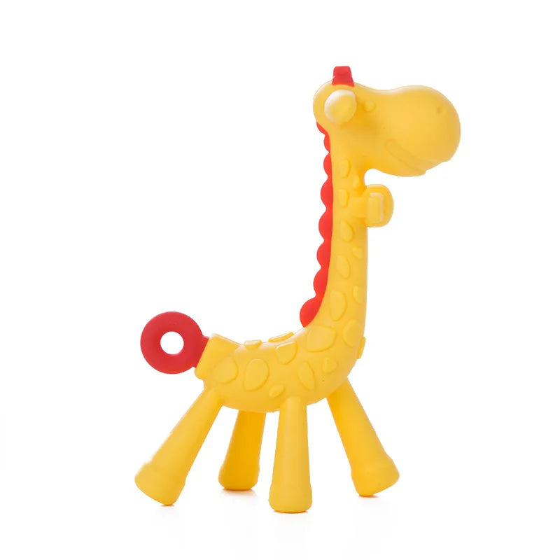 Silicone Teethers Giraffe Cartoon Baby