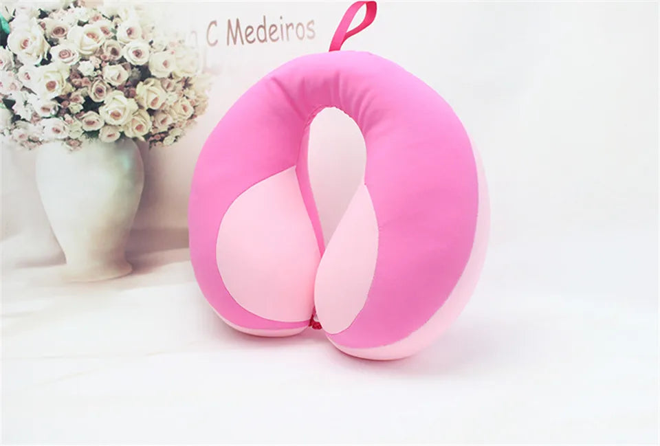 U-Shape For Car Headrest Air Cushion Children Car Seat Head Support Infant Baby