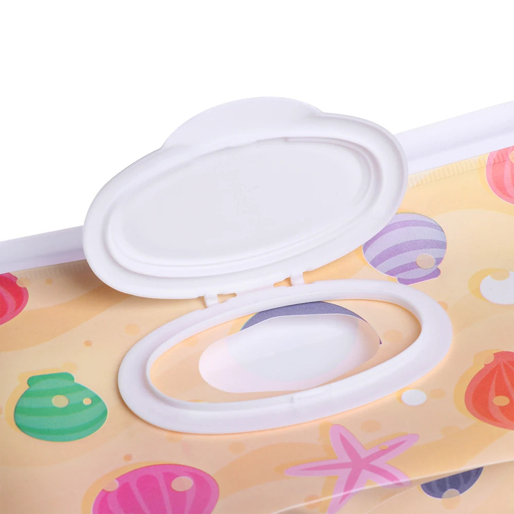1Pc Baby Fashion Wipes Carrying Case Clutch and Clean Wet Wipes