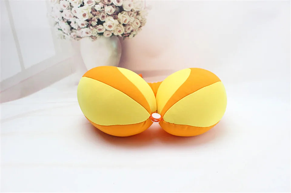 U-Shape For Car Headrest Air Cushion Children Car Seat Head Support Infant Baby