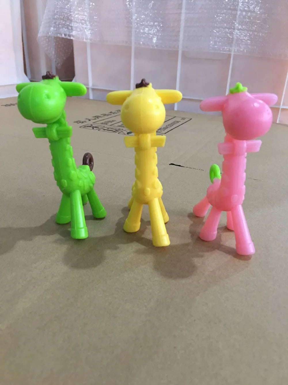 Silicone Teethers Giraffe Cartoon Baby