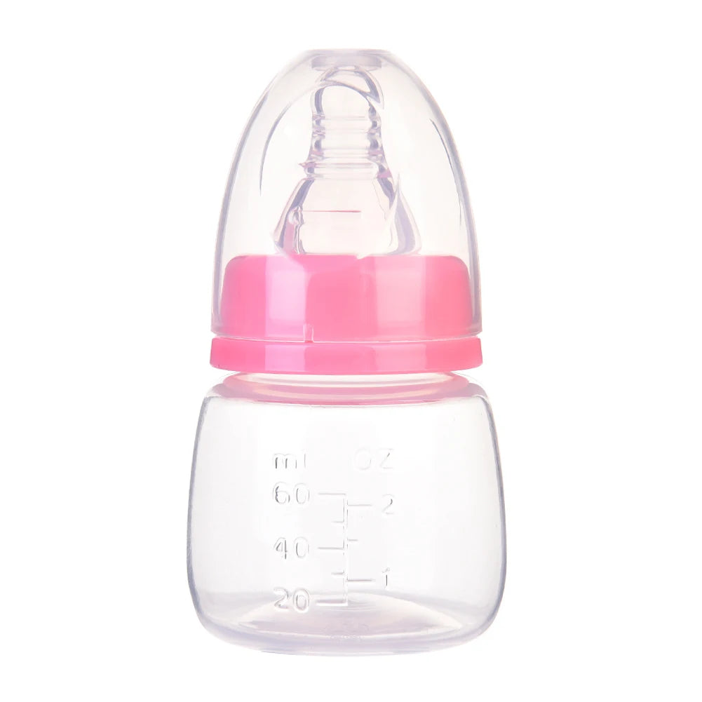 60ML Baby Newborn Mini Portable Feeding Nursing Bottle BPA Free Safe Infant  Feeder Fruit Juice Milk