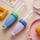 1 PC Safe Useful Silicone Baby Bottle With Spoon Food Supplement Rice Cereal Bottles Squeeze Spoon Milk Feeding Bottle Cup