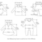 New Designer Cartoon Clothing  Tracksuit Baby Boy Summer