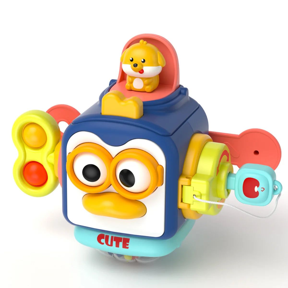 Board Cube Montessori Sensory Educational Toys