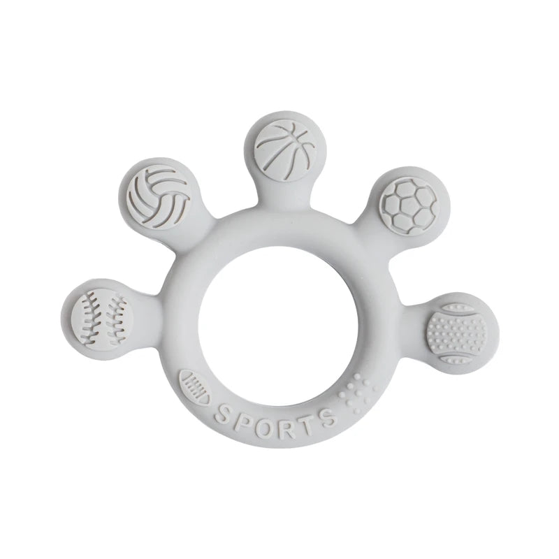 Silicone Teether Baby 0 12 Months