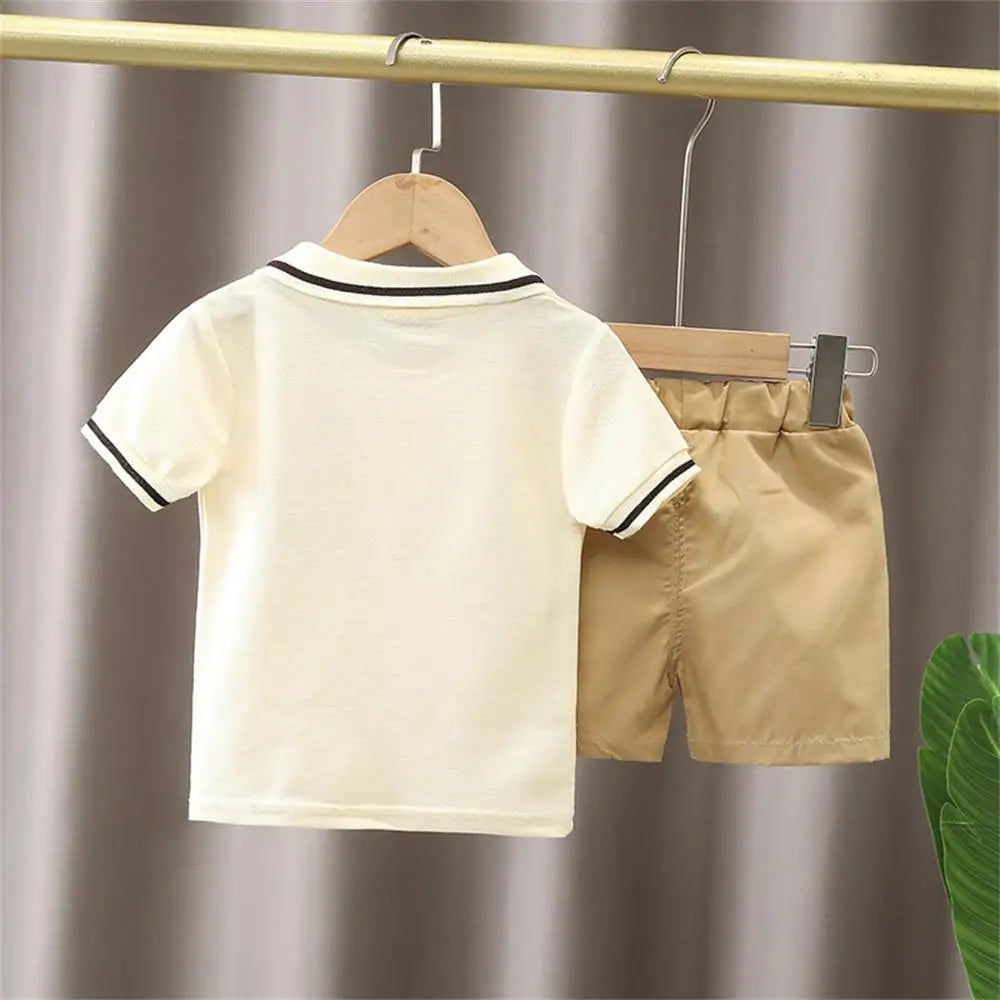 Kids Clothes Boys Summer Two-piece Sets  New Boys Baby Outfit Fashion Trendy Clothing Casual Set 0-4 Years Old