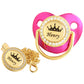 Baby Pacifier Dummy With Chain Clip 0-18 Months