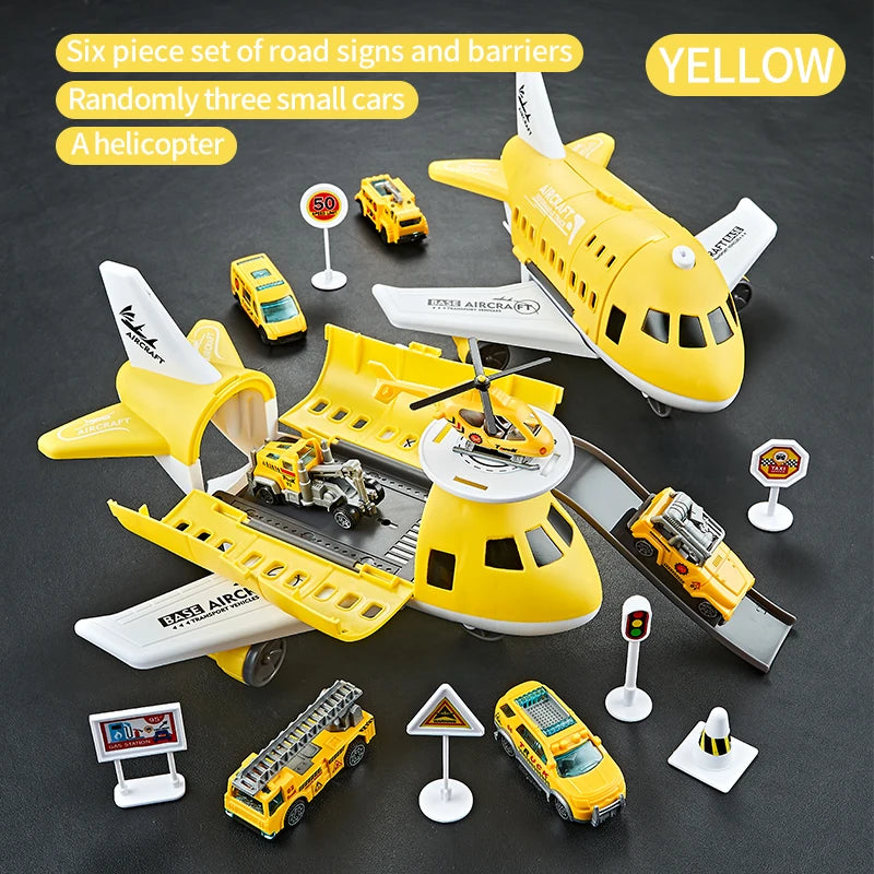 Airplane toy combination for boys and girl