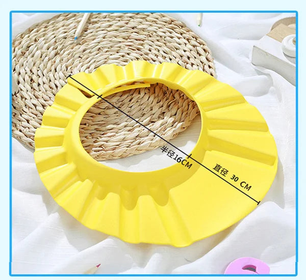 Baby Wash Hair Cap Waterproof Shampoo Hat  Protector  Kids Head Shampoo Cover  Multifunction Bath Accessories Protective visor