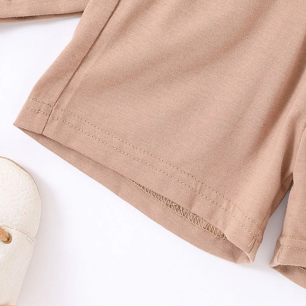 Summer 2pcs Kids Clothes Sets Children Sports Style Tracksuits T-shirts and Shorts Boy and Girl Outfits Suits