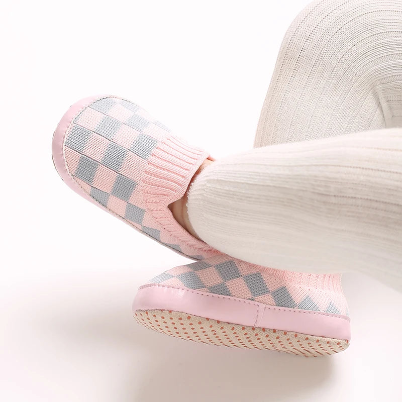 Baby Shoes Boy Girl Cotton Fabric Casual Anti-slip Soft Sole Shoes Infant Kids Walking Toddler 0-18 Months