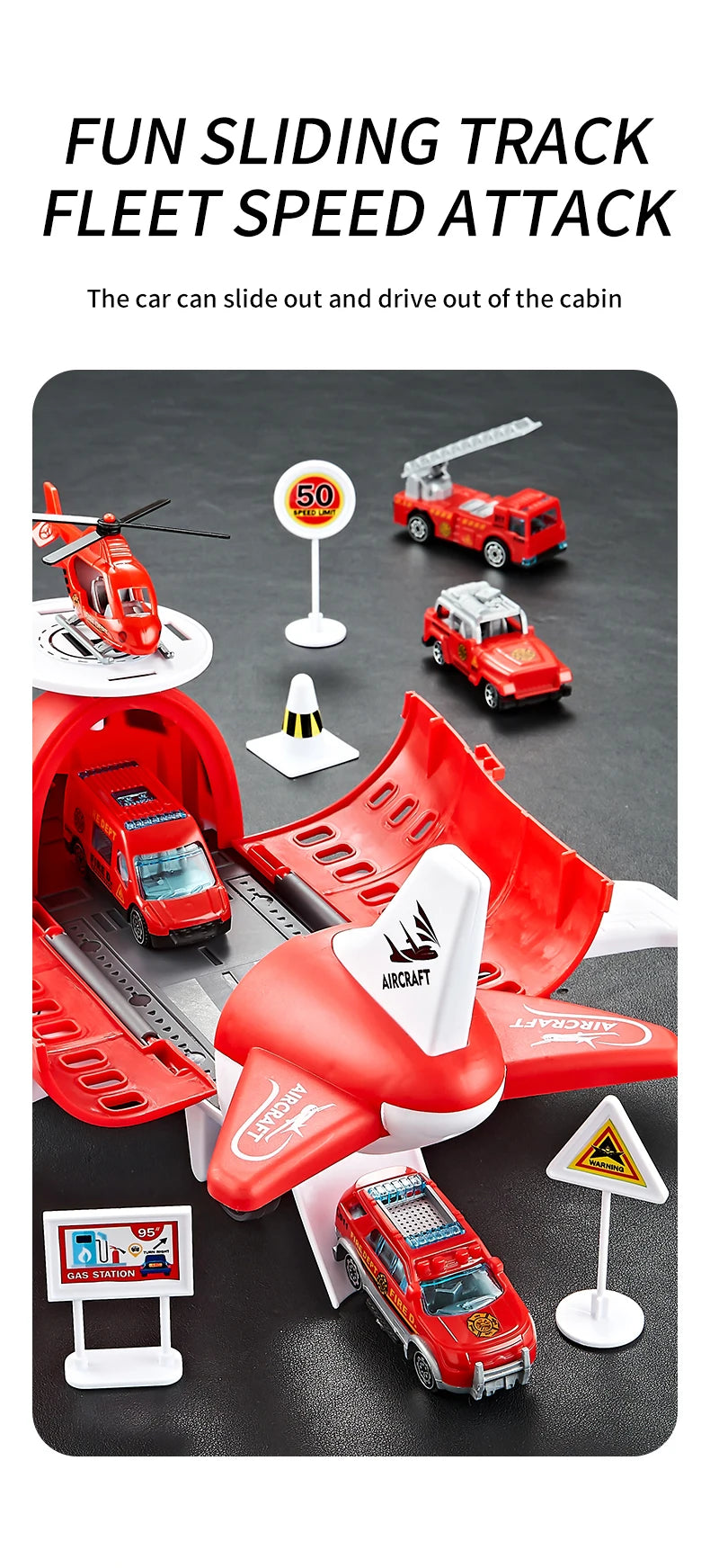 Airplane toy combination for boys and girl