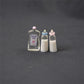 Dolls House Miniature Baby Bottles Shampoo Bibs Set Nursery Accessory Gift