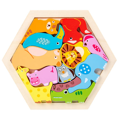 Children's creative three-dimensional puzzles / Education toys