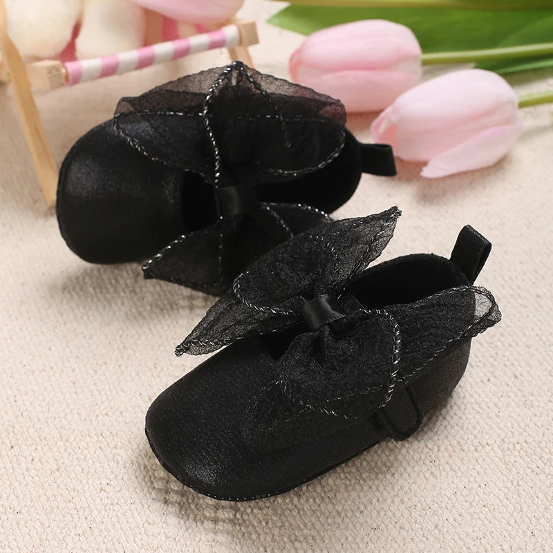Soft Cotton Lace Baby Girl Princess Shoes 2023 Newborn Moccasins Shoes Cotton Sole Prewalker Anti slip Toddler Step