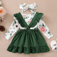 0-12Months Newborn Baby Girl 3PCS Clothes Set Floral Long Sleeve Fashion Spring & Autumn Daily Outfit