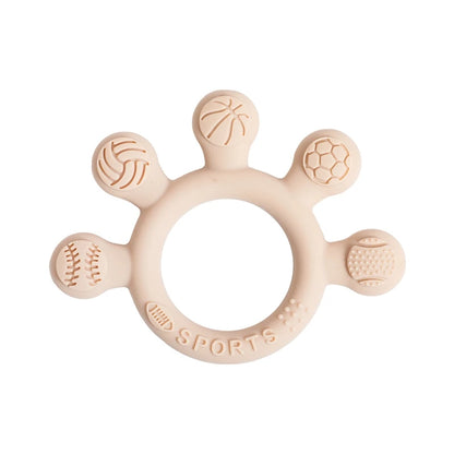 Silicone Teether Baby 0 12 Months