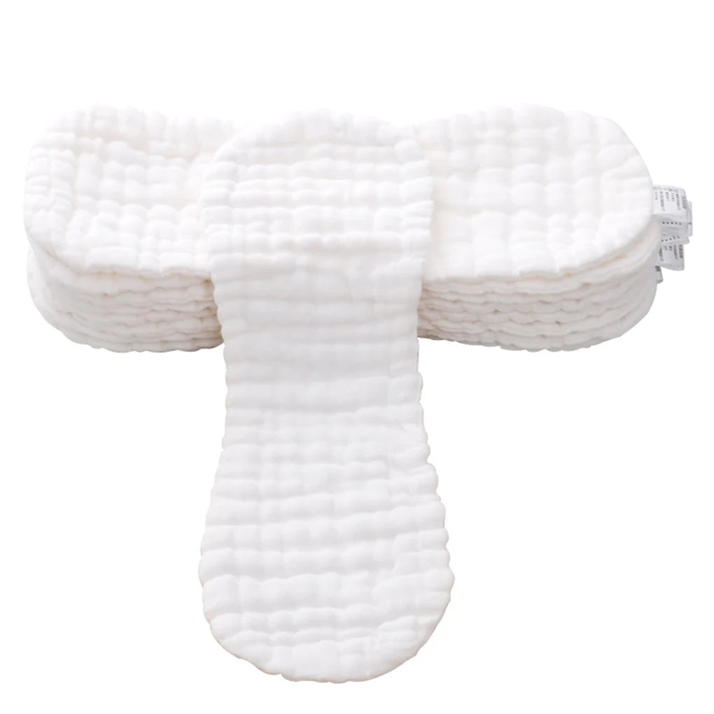 12-Ply Newborn Baby Diapers – Comfortable, Breathable Nappy Pants with Unisex Design, Household Pad, and Cotton Inserts (36x15cm)