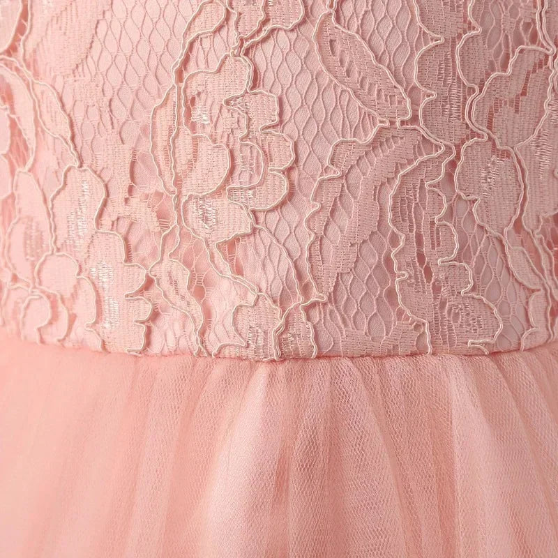 Newborn & Baby Girl Dress – Perfect for Christening, Baptism, Birthday, or Prom – 0–12 Months